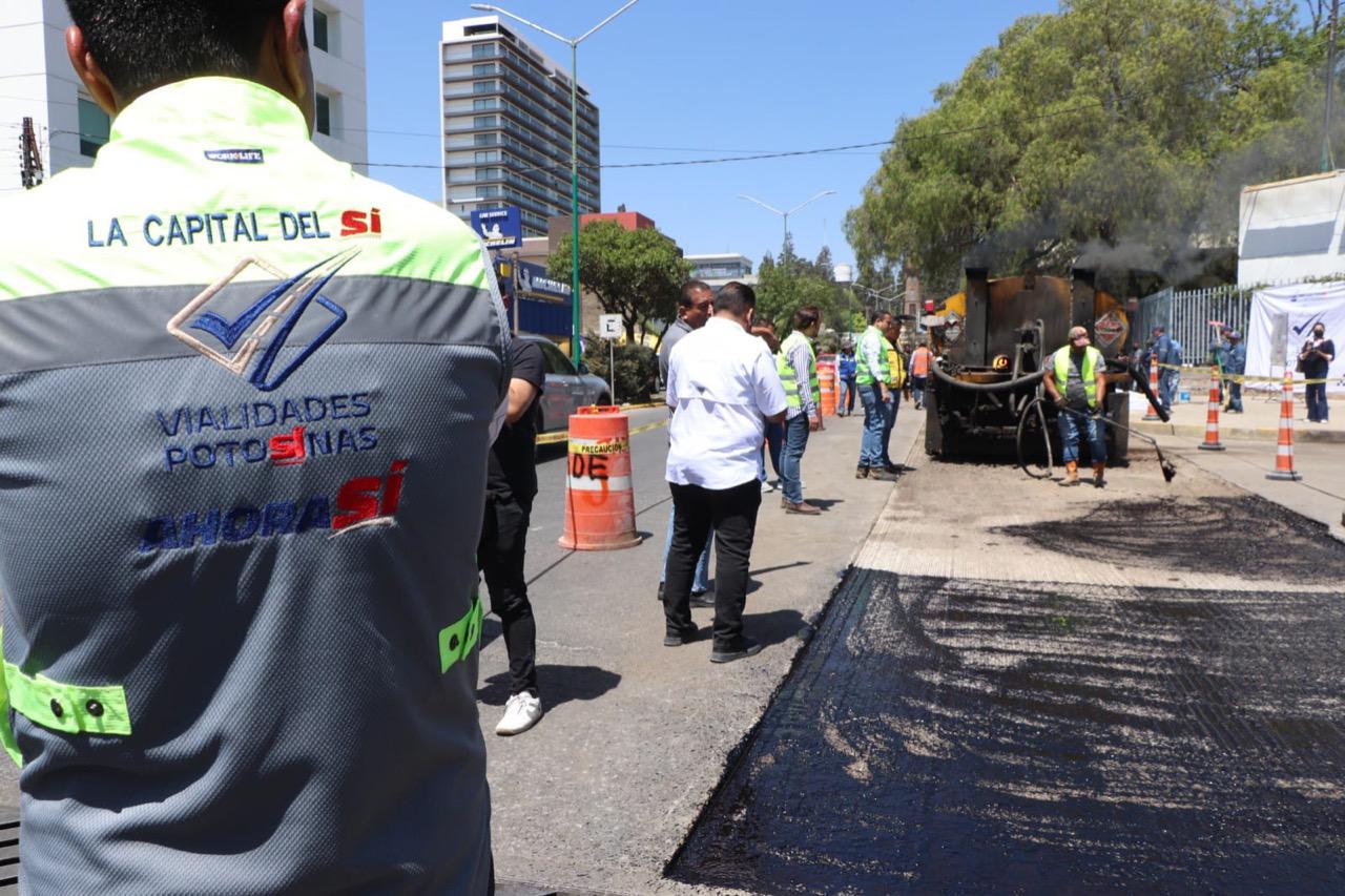  Con Avenida Carranza, el alcalde Enrique Galindo continúa el rescate de las Vialidades PotoSÍnas